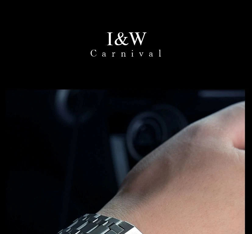 IW Automatic Watches Luxury Mechanical Watch for Man Japan Movement Wristwatch Stainless Steel Sapphire Crystal Relogio