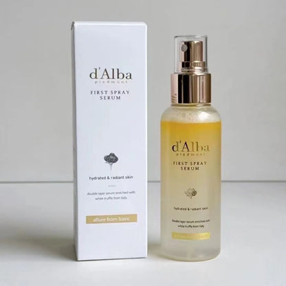 d'Alba White Truffle VEGAN First Spray Serum Light Facial Moisturizer Multi-Effect Spray Korean Care Products Skin Care