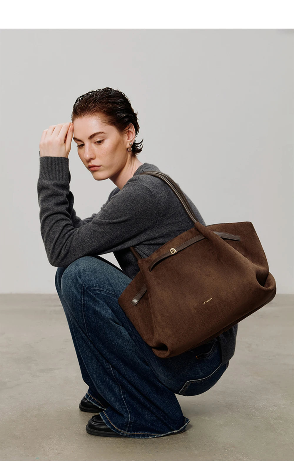 LA FESTIN Original Brand women's bag Trend Large Tote Bag Fashion Shoulder Bag Handbags Women Luxury Bags Designers