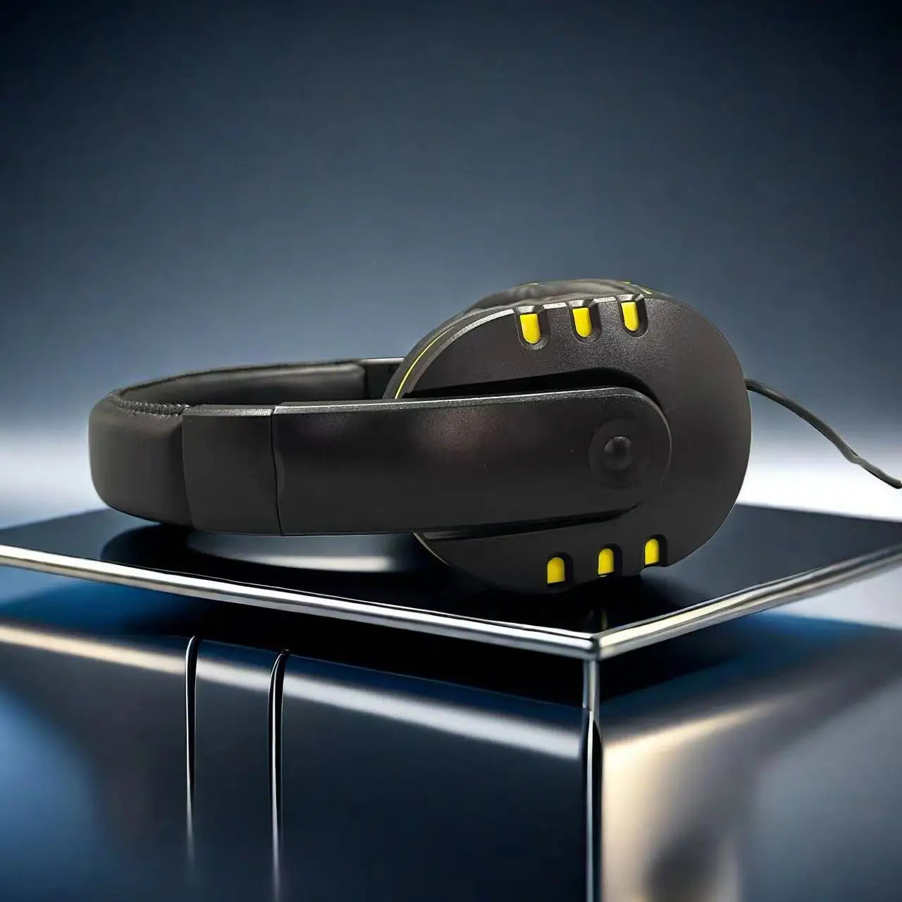 7260 Wired Headphones with Microphone，Suitable for work meetings、Study Recording、Entertainment Games，Compatible：PS4/PS5/Xbox One