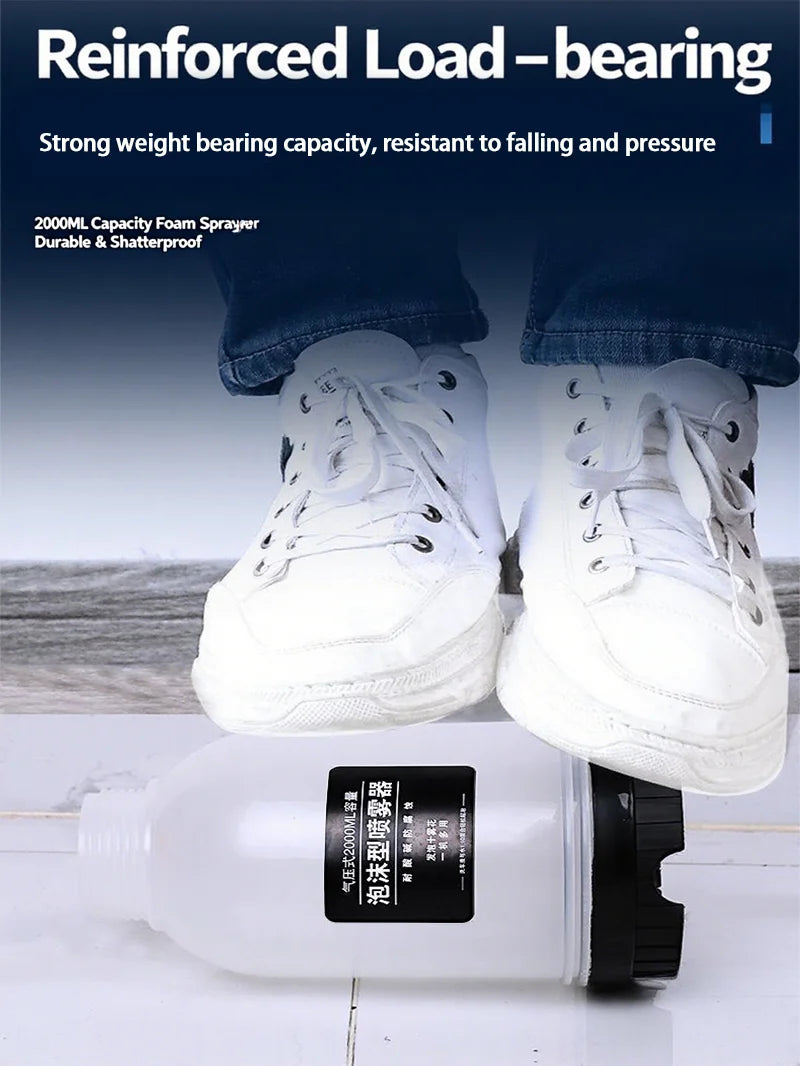 High pressure automobile foam spray gun car washing tools household hand-held automobile foam spray pot