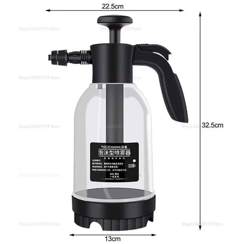 High pressure automobile foam spray gun car washing tools household hand-held automobile foam spray pot