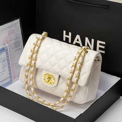 Ladies Leather Crossbody Bag Shoulder Handbag Messenger Tote Luxury Designer Brand Women's Classic Elegant Popular