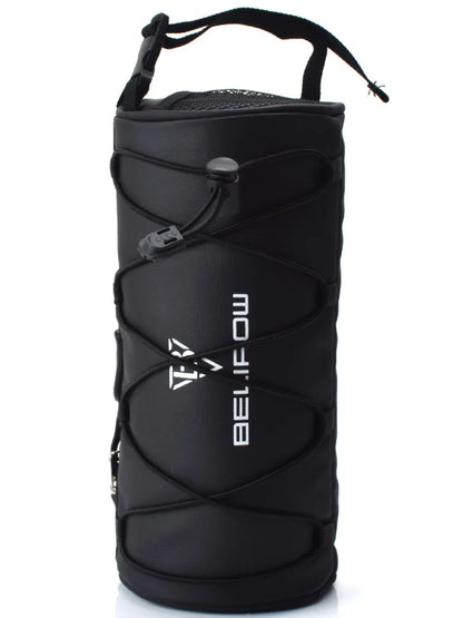 2L 5L Bike Handlebar Bag, Bicycle Front Bag Shoulder Bag Storage Bag with Shoulder Strap for Road Mountain Bike Cycling Travel