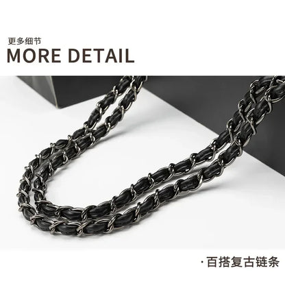 Ladies Leather Crossbody Bag Shoulder Handbag Messenger Tote Luxury Designer Brand Women's Classic Elegant Popular