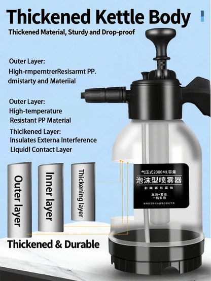 High pressure automobile foam spray gun car washing tools household hand-held automobile foam spray pot