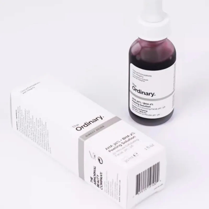 The Ordinary AHA 30% + BHA 2% Exfoliating Essence exfoliates, moisturizes, and improves skin texture. Korean skincare