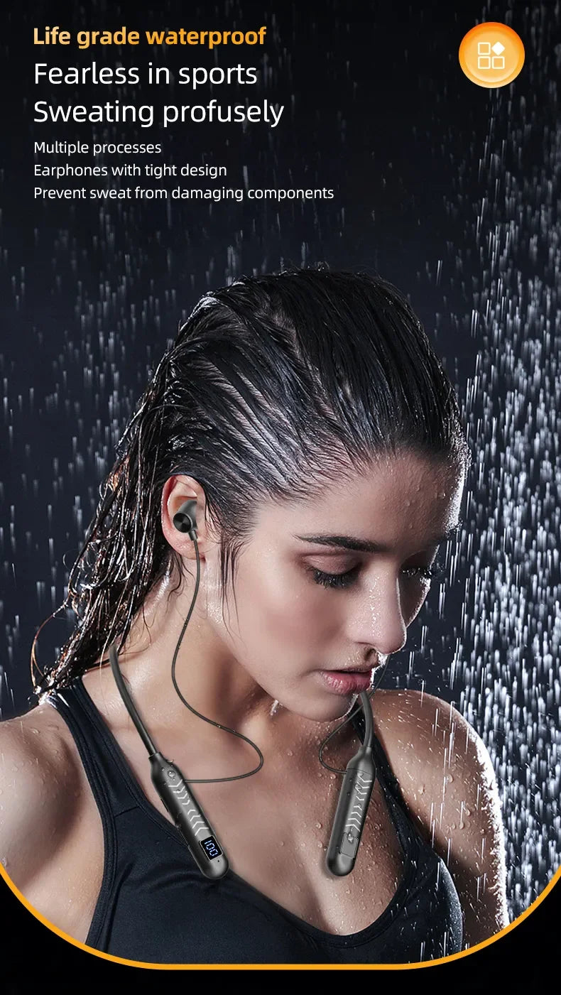 2023 New True Wireless BT Headphones: High Quality, Long Life, Digital Display and Pluggable Memory Card Playback!