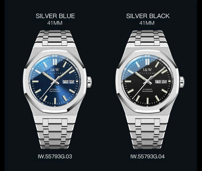 IW Automatic Watches Luxury Mechanical Watch for Man Japan Movement Wristwatch Stainless Steel Sapphire Crystal Relogio