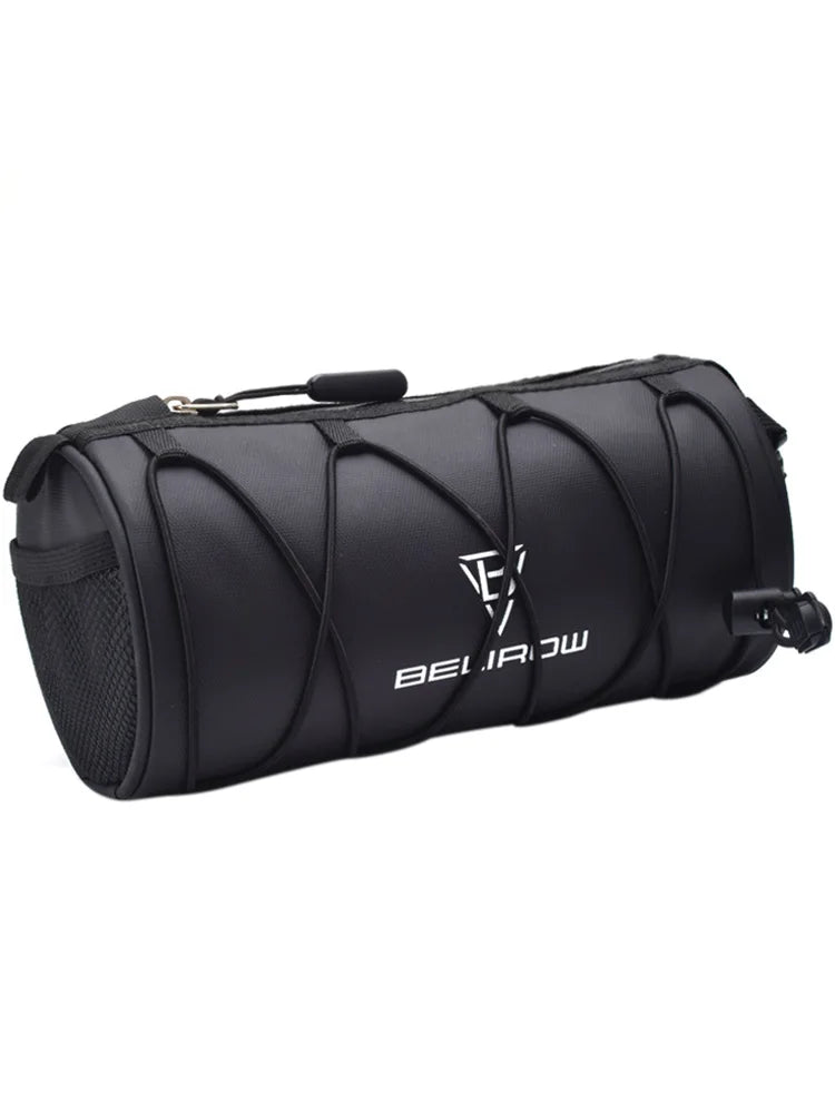 2L 5L Bike Handlebar Bag, Bicycle Front Bag Shoulder Bag Storage Bag with Shoulder Strap for Road Mountain Bike Cycling Travel