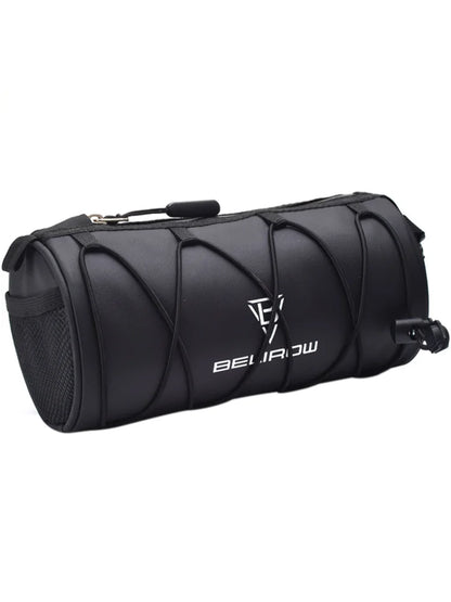 2L 5L Bike Handlebar Bag, Bicycle Front Bag Shoulder Bag Storage Bag with Shoulder Strap for Road Mountain Bike Cycling Travel