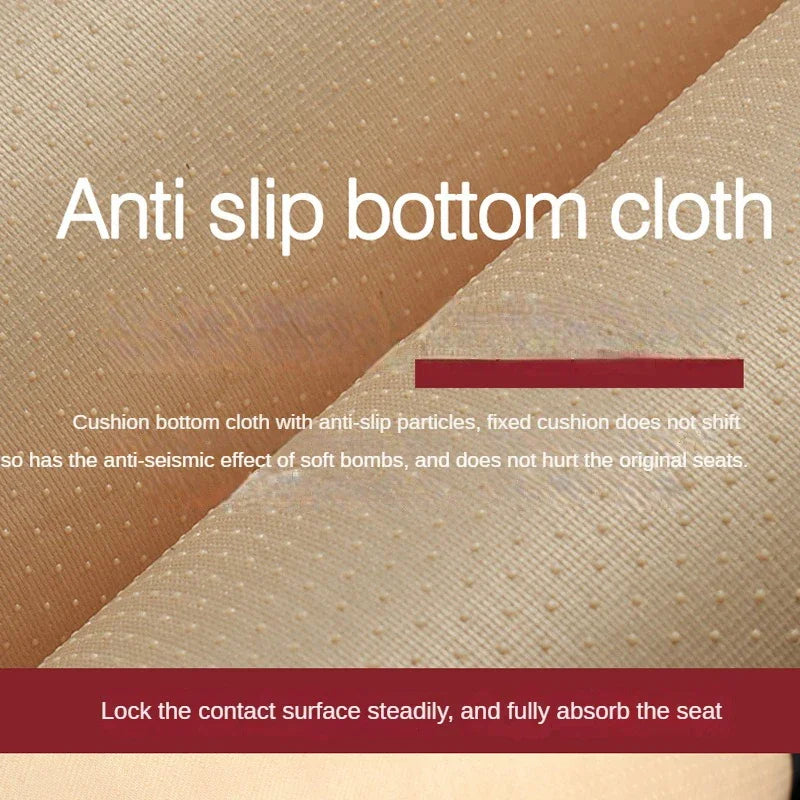 Car Seat Covers Premium Leather/Fabric Non-Slip, Waterproof, Breathable - Easy Install For most Sedan
