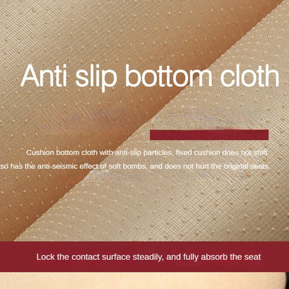 Car Seat Covers Premium Leather/Fabric Non-Slip, Waterproof, Breathable - Easy Install For most Sedan