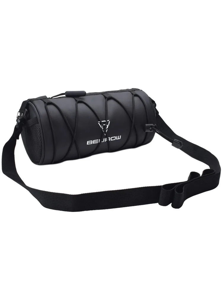 2L 5L Bike Handlebar Bag, Bicycle Front Bag Shoulder Bag Storage Bag with Shoulder Strap for Road Mountain Bike Cycling Travel