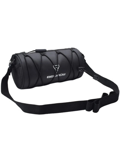 2L 5L Bike Handlebar Bag, Bicycle Front Bag Shoulder Bag Storage Bag with Shoulder Strap for Road Mountain Bike Cycling Travel