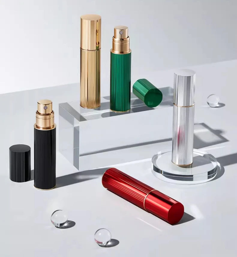 5ml 10ml Mini Bottom Filling Perfume Spray Dispenser Bottles Cosmetic Spray Atomizer Portable Refillable Liquid Container Bottle