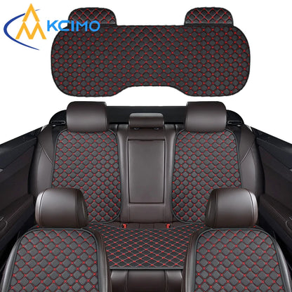 Car Seat Covers Premium Leather/Fabric Non-Slip, Waterproof, Breathable - Easy Install For most Sedan