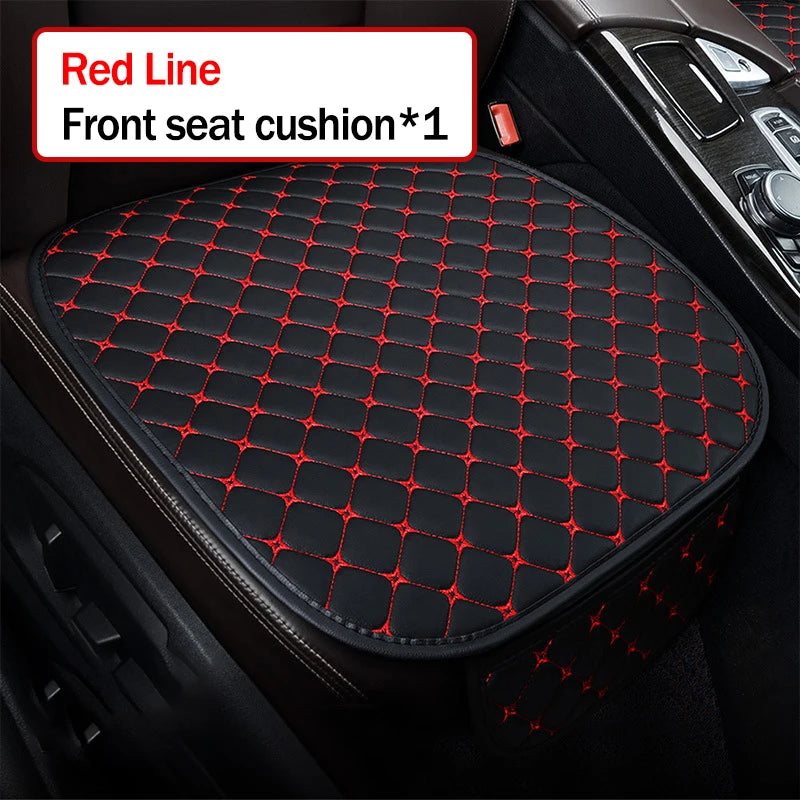 Car Seat Covers Premium Leather/Fabric Non-Slip, Waterproof, Breathable - Easy Install For most Sedan