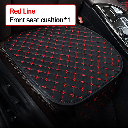 Car Seat Covers Premium Leather/Fabric Non-Slip, Waterproof, Breathable - Easy Install For most Sedan