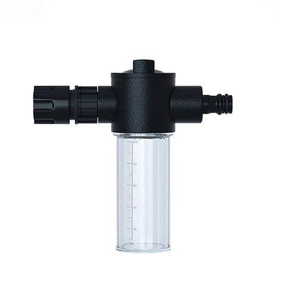 High Pressure Car Wash Foam Gun With Long Handle - Adjustable Nozzle For Cleaning, Watering And inflating Tires - includes Foam
