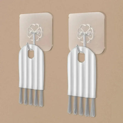 Multifunctional Flexible Gap Cleaning Brush Multi-Function Cup Brush Soft Brush Keyboard Cleaner Household Car Cleaning Tool