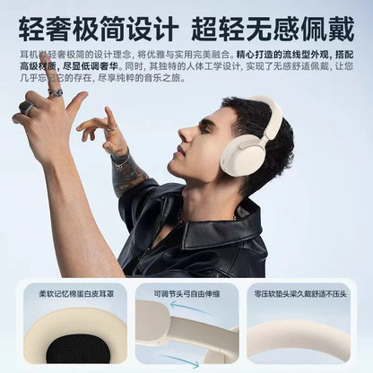 Head mounted Bluetooth earphones, wireless earphones with ultra long battery life, music, sports, and esports earphones