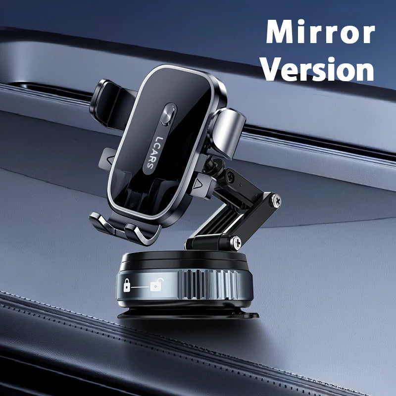New Car Mobile Phone Stand Multi Angle Swivel Dashboard Suction Mount Compatible with Most Smartphones Car Accessories