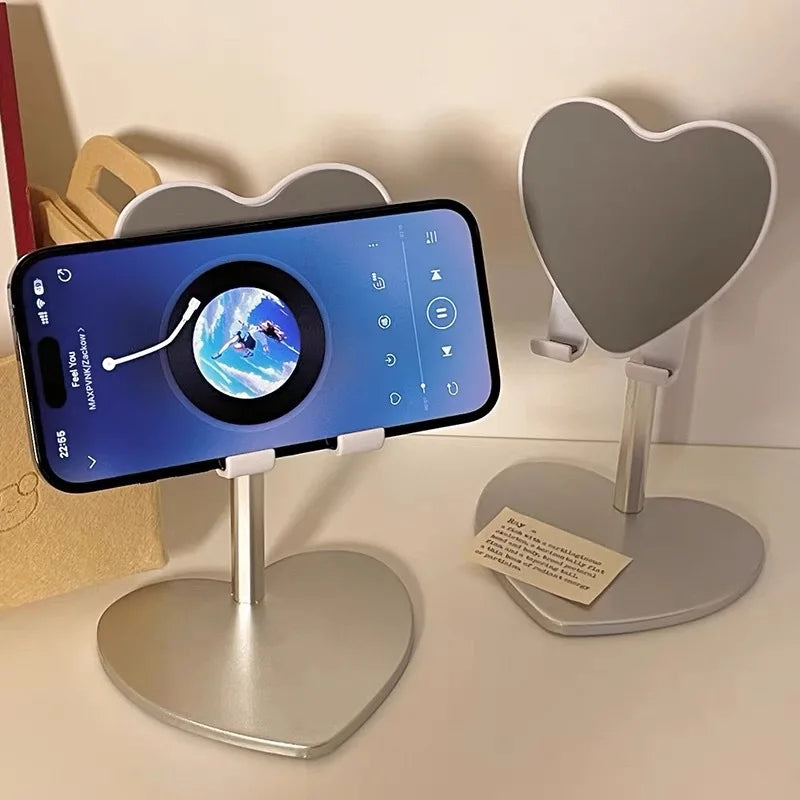 Love Mobile Phone Stand Multifunctional Retractable Mobile Phone Stand Tablet Holder Ipad Holder Phone Accessories