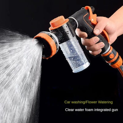 Portable High Pressure Foam Lance Water Gun 3-Grade Nozzle Jet Car Washer Sprayer Auto Cleaning Tool for Automobiles And Gardens