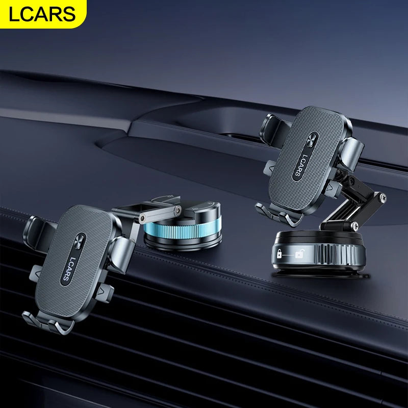 New Car Mobile Phone Stand Multi Angle Swivel Dashboard Suction Mount Compatible with Most Smartphones Car Accessories