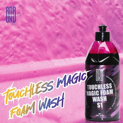 SURAINBOW Pink Foaming Extreme Bodywash & Super Suds Foaming Car Wash Soap, Car Wash Deep Cleaning, Concentrated Formula,473ml