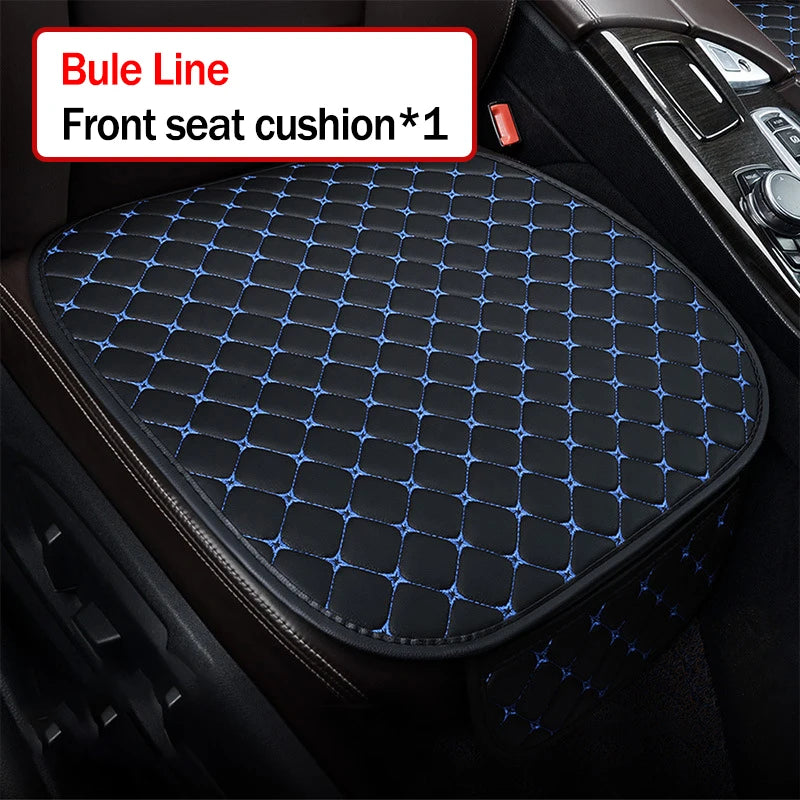 Car Seat Covers Premium Leather/Fabric Non-Slip, Waterproof, Breathable - Easy Install For most Sedan