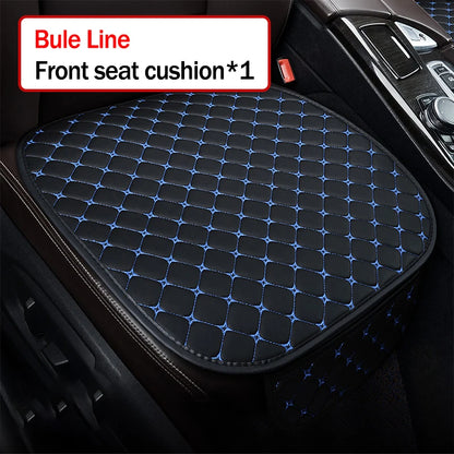 Car Seat Covers Premium Leather/Fabric Non-Slip, Waterproof, Breathable - Easy Install For most Sedan