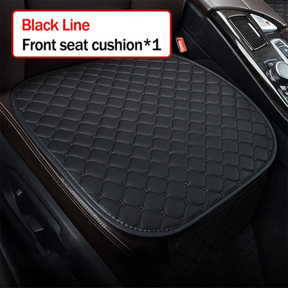 Car Seat Covers Premium Leather/Fabric Non-Slip, Waterproof, Breathable - Easy Install For most Sedan