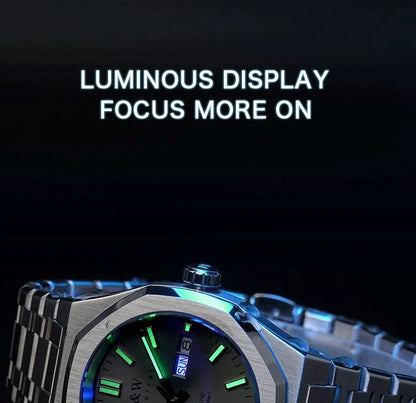 IW Automatic Watches Luxury Mechanical Watch for Man Japan Movement Wristwatch Stainless Steel Sapphire Crystal Relogio