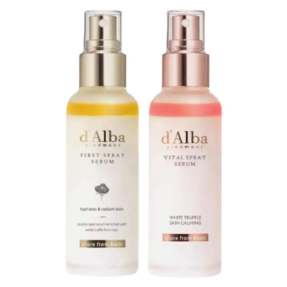 d'Alba White Truffle VEGAN First Spray Serum Light Facial Moisturizer Multi-Effect Spray Korean Care Products Skin Care