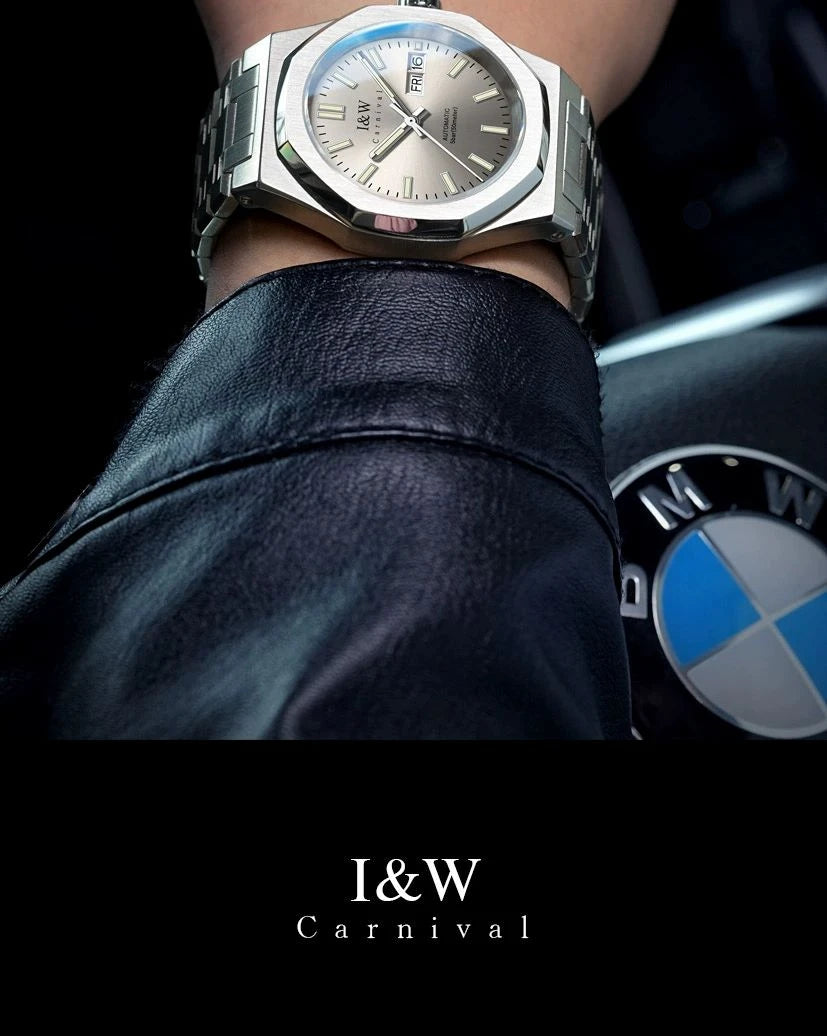 IW Automatic Watches Luxury Mechanical Watch for Man Japan Movement Wristwatch Stainless Steel Sapphire Crystal Relogio