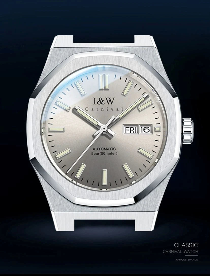 IW Automatic Watches Luxury Mechanical Watch for Man Japan Movement Wristwatch Stainless Steel Sapphire Crystal Relogio
