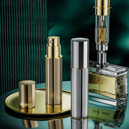 5ml 10ml Mini Bottom Filling Perfume Spray Dispenser Bottles Cosmetic Spray Atomizer Portable Refillable Liquid Container Bottle