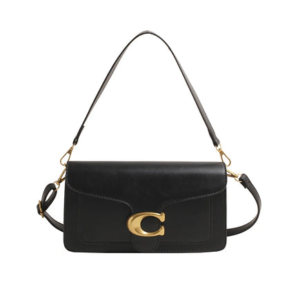 Ladies Leather Handbag Crossbody Bag Elegant Shoulder Strap Classic Design From Famous Designer Luxury Brand