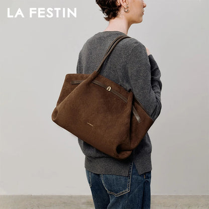 LA FESTIN Original Brand women's bag Trend Large Tote Bag Fashion Shoulder Bag Handbags Women Luxury Bags Designers