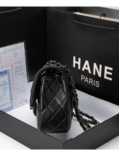 Ladies Leather Crossbody Bag Shoulder Handbag Messenger Tote Luxury Designer Brand Women's Classic Elegant Popular