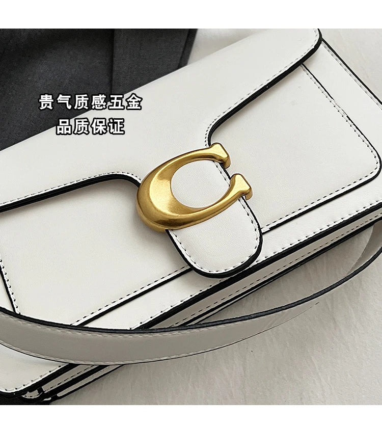 Ladies Leather Handbag Crossbody Bag Elegant Shoulder Strap Classic Design From Famous Designer Luxury Brand