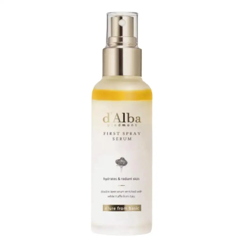 d'Alba White Truffle VEGAN First Spray Serum Light Facial Moisturizer Multi-Effect Spray Korean Care Products Skin Care