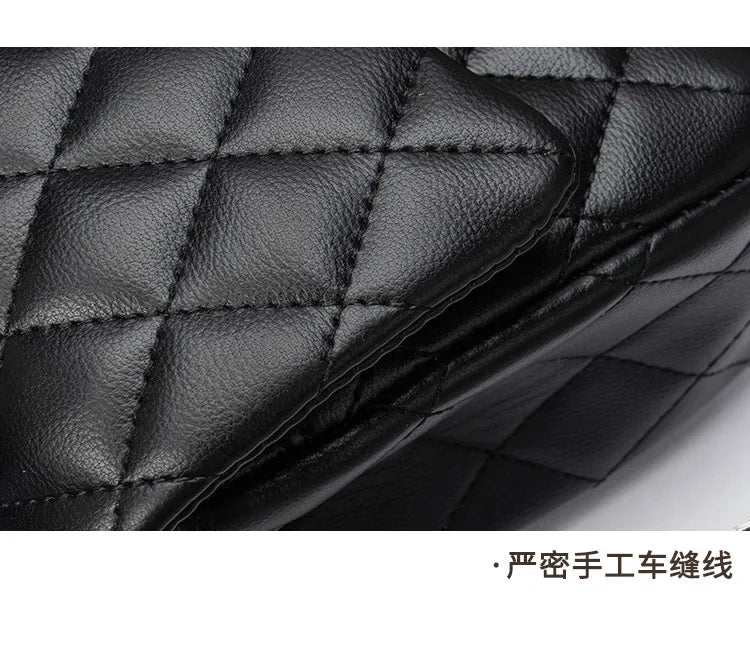 Ladies Leather Crossbody Bag Shoulder Handbag Messenger Tote Luxury Designer Brand Women's Classic Elegant Popular