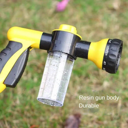 Portable High Pressure Foam Lance Water Gun 3-Grade Nozzle Jet Car Washer Sprayer Auto Cleaning Tool for Automobiles And Gardens