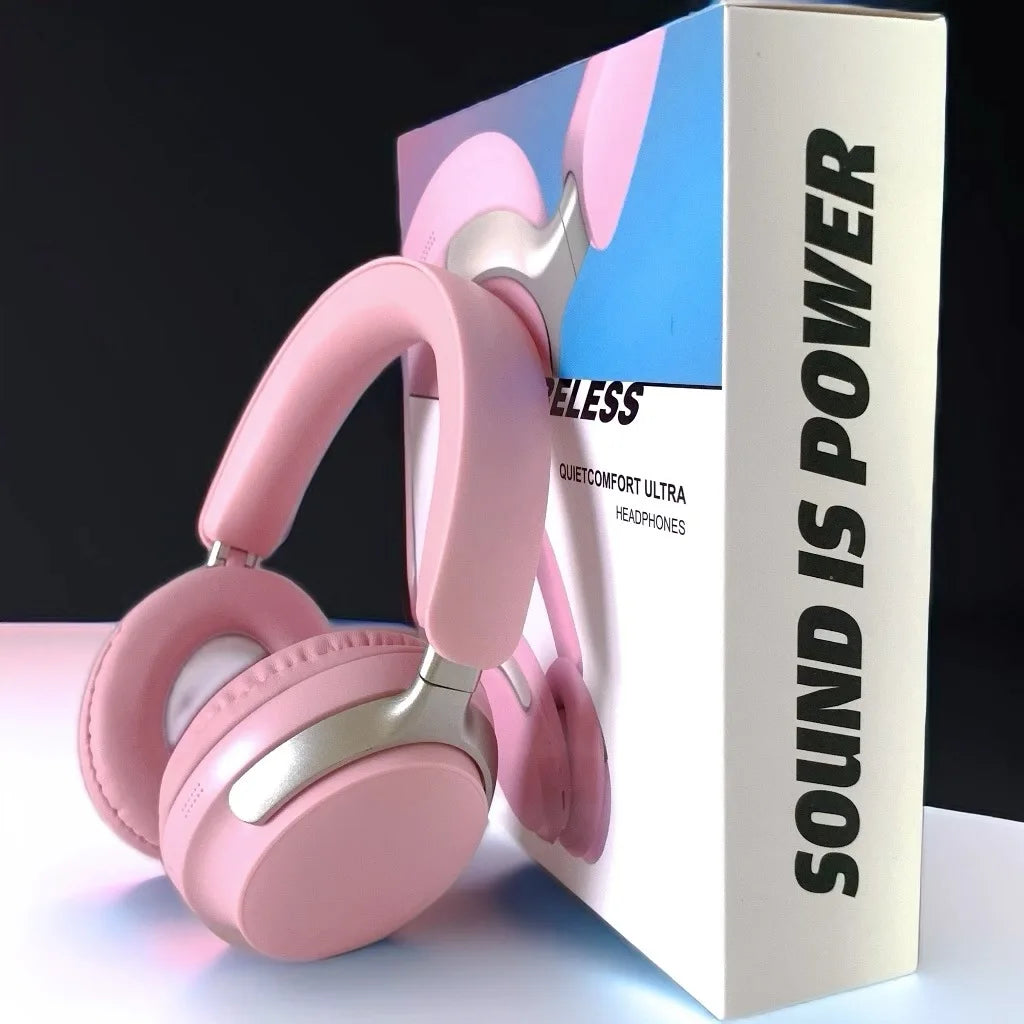 Head mounted Bluetooth earphones, wireless earphones with ultra long battery life, music, sports, and esports earphones