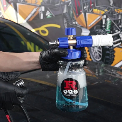 ROUE Snow Foam Lance Foamer Cannon Gun Soap Foam Generator High Pressure Car Washer Accessories For Karcher Nilfisk Parkside WAP