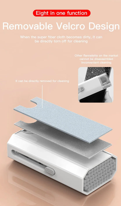 20/1 Digital Cleaning Kit Phone Camera Laptop keyboard Cleaning brush key Screen cleaner Dust Collector Christmas gift