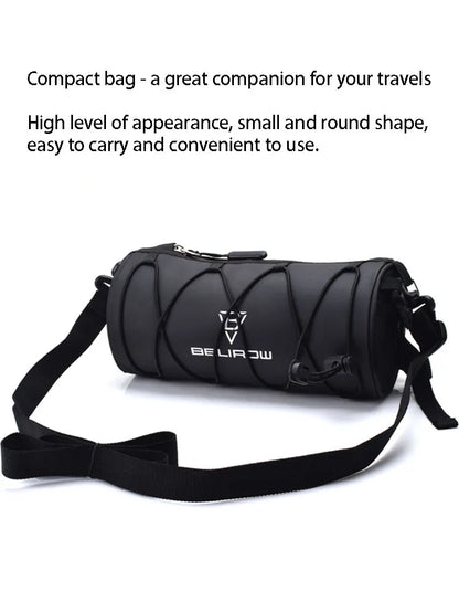 2L 5L Bike Handlebar Bag, Bicycle Front Bag Shoulder Bag Storage Bag with Shoulder Strap for Road Mountain Bike Cycling Travel